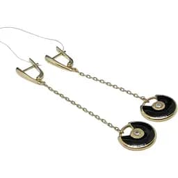 Золоті сережки Імперія золота з фіанітами і емаллю. СВ790И