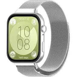 Ремінець DK CDK для Huawei Watch Fit 4 Pro Metal Milanese Loop Magnetic (017793) (silver) - мініатюра 2