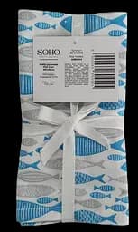 Набір рушників Soho 40x40см Fish 4 шт pbe0050701 - мініатюра 2