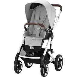 Коляска Cybex Talos S Lux SLV Lava Grey с бампером серая (522002589)