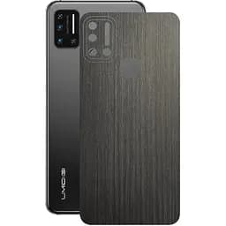 Захисна плівка StatusSKIN для UMiDIGI A7 Pro Корпус Вініл Дерево сріблясто-чорне