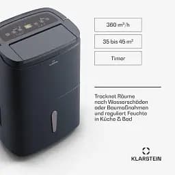 Осушувач повітря Klarstein DryFy Connect 40л (10045540) Б/в - мініатюра 4