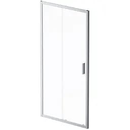 Душевые двери AM.PM Gem 100x195 см стекло прозрачное хром матовый W90UG-100-1S-195MT, прозрачный, хром матовый