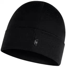 Шапка Buff Merino Heavyweight Beaney Solid Black (1033-BU 111170.999.10.00) - мініатюра 2