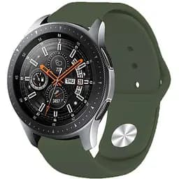 Силіконовий ремінець BeCover для Xiaomi Amazfit Bip (20 mm) Lite/Bip S Lite/Bip 3/Bip 3 Pro/GTR 42 mm/GTS/TicWatch S2/TicWatch E/GTS 3/GTS 2 mini Khaki (706204) - мініатюра 3