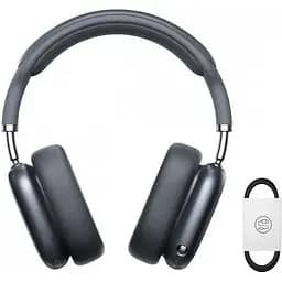 Бездротові навушники Baseus Bowie H2 з шумозаглушенням gray 42911 - мініатюра 6