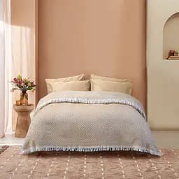 Покрывало Lotus Home Mataro 230x240 см горчичное (svt-2000022333559)