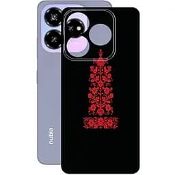 Захисна плівка StatusSKIN для ZTE Nubia V60 Design Корпус Вініл Вишиванка 1