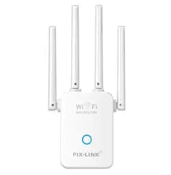 Усилитель сигнала Wi-Fi ретранслятор, репитер, точка доступа PIX-LINK LVWR32Q 220V, 300Mbps, 2.4GHz - мініатюра 1