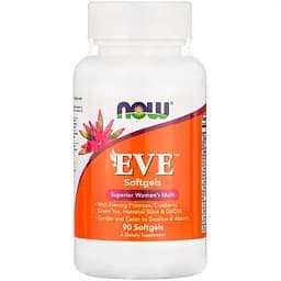 Витамины и минералы NOW EVE, 90 гелевых капсул