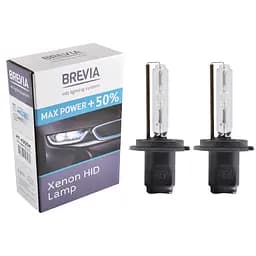 Ксеноновая лампа Brevia H7 +50% 4300K ​​85V 35W PX26d KET 2 шт. (12743MP)