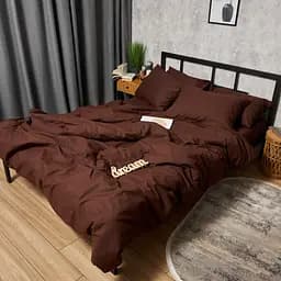 Комплект постільної білизни Moon&Star Бязь Gold Люкс Chocolate Dream Сімейні 160х220х2 наволочки 2х50х70 - мініатюра 5