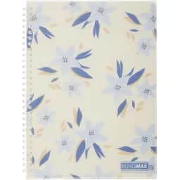 Зошит для записів Buromax Myosotis Arabeski B5 80 аркушів маренго (BM.2586-53)