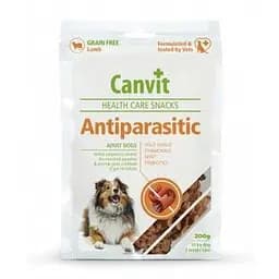 Canvit ANTIPARASITIC 200 г - полувлажные лакомства для здоровья ЖКТ собак