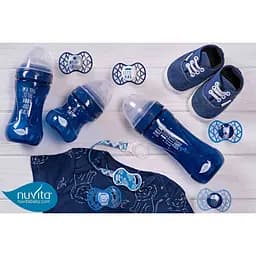 Пустушка Nuvita 7087 Air55 Explorer симетрична 6m+ (зебра лев) 2 шт NV7087M - мініатюра 7