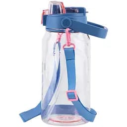 Пляшечка для води Kite 1.5 л рожева з блакитним (K24-1202-2) - мініатюра 2