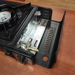 Газовий пальник Portable Gas Stove BDZ-155-A, з регулятором полум'я, сопло Ø23 мм, автоматичний підпал - мініатюра 5
