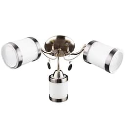 Люстра стельова Brille класична E27 60W BZ (LK-555C/3)