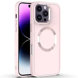 Чохол Epik TPU Bonbon Metal Style with MagSafe для Apple iPhone 16 Pro Max 6.9 Рожевий/Light Pink
