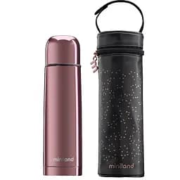 Термос Miniland Deluxe Thermos Rose з термосумкою, рожевий, 500 мл (89257)