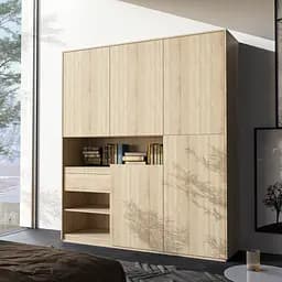 Шафа розпашна для речей та книг Moreli FRS-2 Дуб Сонома