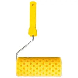 Малярний структурний структурний поролоновий Mastertool 80 х 180 мм горошок з ручкою