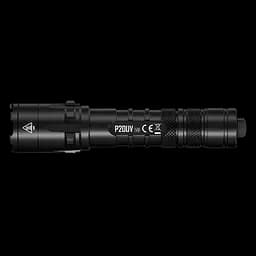 Тактичний ручний ліхтар Nitecore P20UV v2 з білим та ультрафіолетовим світлом - мініатюра 2