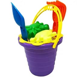 Песочный набор Средний Mtoys S0005 Фиолетовый