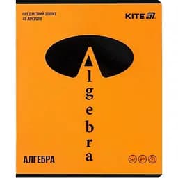 Набор тетрадей Kite Bright Алгебра предметная 48 листов в клетку 10 шт. (K25-240-13)