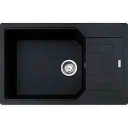 Franke Мийка кухонна Urban фраграніт прямокутник з крилом 780х500х220 мм чаша - 1 накладна UBG 611-78 XL онікс