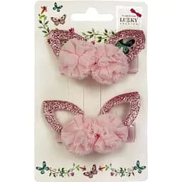 Заколки для волос Lukky розовые 2 шт. (T18541)
