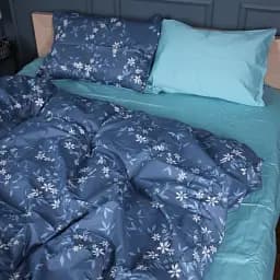 Підковдра MirSon Сатин 22-1383 Floral Greens 110х140 см (2200010472028) - мініатюра 5