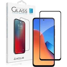 Стекло защитное ACCLAB Full Glue Xiaomi Redmi 13 Black (1283126592904)
