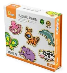 Набір магнітів Viga Toys Звірята, 20 шт (58923) - мініатюра 2