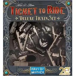 Аксессуар Days of Wonder Промо набор для игры Билет на поезд 5 черный Ticket to Ride 20th Anniversary Deluxe Train Set (DOWTTRTS5)