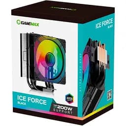 Кулер для процесора GameMax Ice Force BK (Ice Force BK) - мініатюра 7