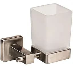 Склянка одинарна Globus Lux SQ 9409 хром матовий