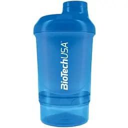 Шейкер BiotechUSA Wave+ Nano shaker 300 мл (+150 мл) Shocking Blue (24030200)