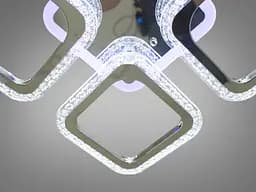 Стельова світлодіодна люстра з димером Diasha AS8170/4HR LED 3color 55W - мініатюра 5