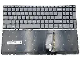 Клавіатура для LENOVO IdeaPad 330S-15, 330S-15ARR, 330S-15AST, 330S-15IKB, 330S-15ISK (RU Gray з підсвічуванням).