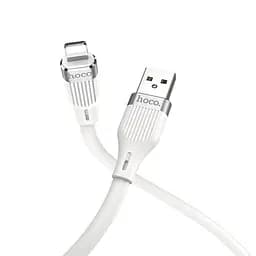 Кабель Hoco U72 USB - Lightning Forest Silicone 1,2 м белый