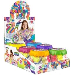 В'язка маса слайм Danko Toys Rainbow Fluffy Slime RFS-01-01U укр