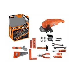 Набор инструментов KY 1068-112 F, шлифовальная машинка механическая, инструменты, винтики, маска, в коробке (6973779240721)