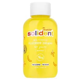 Детский ополаскиватель для полости рта Solident Junior Банан с фтором 240 ppm 100 мл