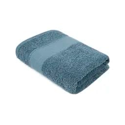 Рушник махровий Lotus Home - Dena navy сіро-синій 50x90 - мініатюра 3