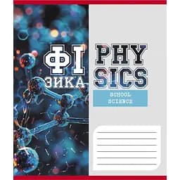 Зошит загальний "Шкільні предмети" Leader 048-590128K-2 в клітинку, 48 аркушів