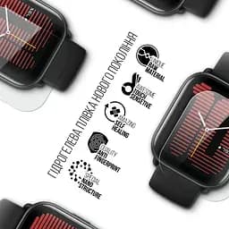 Гідрогелева плівка на годинники Amazfit Active ArmorStandart захисна плівка для смарт годинників прозора (ARM73336) - мініатюра 2