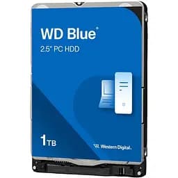 Жесткий диск WD Blue 1.0TB 5400rpm 128MB 2.5" SATA (WD10SPZX)