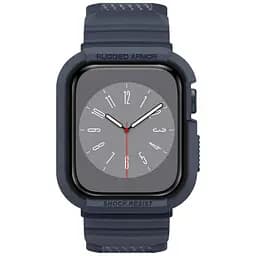 Ремінець Spigen для Apple Watch SE/6/5/4, 44 мм Rugged Armor Pro 2 в 1, Charcoal Gray (ACS00819)