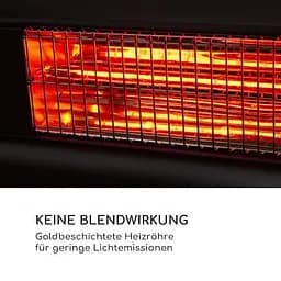 Інфрачервоний обігрівач Blumfeldt Gold Bar Shine 2000 Вт (10034208) - мініатюра 4